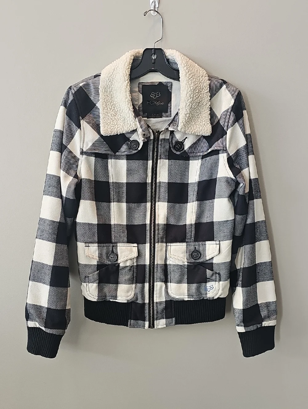 Fox Ladies Plaid Spring/Fall Jacket - Picture 1 of 3